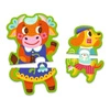 Puzzle MAŁE I DUŻE NA FARMIE  16 el. DJ08266