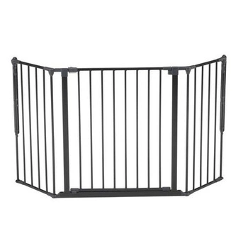 Baby Dan - Bramka ochronna FLEX M, czarny