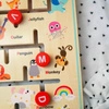 TOOKY TOY Interaktywna Tablica Edukacyjna Sorter Zwierząt i Alfabet