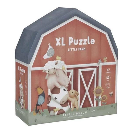 Little Dutch Puzzle XXL Little Farm FSC LD7150