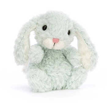 JellyCat - Króliczek Miniaturka Miętowy 13 cm