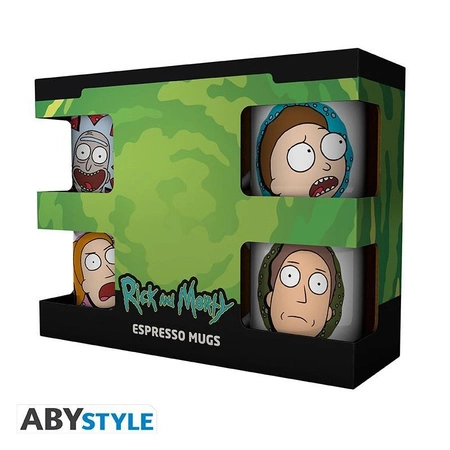 Bohaterowie Zestaw do Espresso Rick & Morty