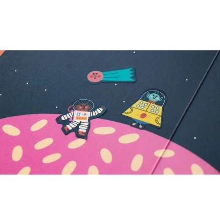 Naklejki wielorazowe Kosmos | Londji®