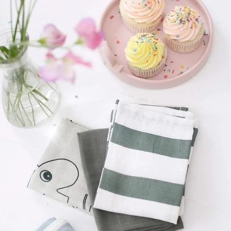 Done By Deer Myjki 5 szt. Friends Mustard GOTS