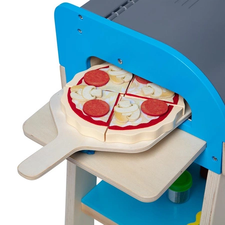 Drewniany grill i piec do pizzy Melissa & Doug 30608