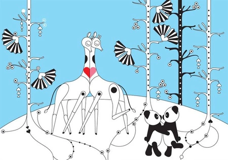 Obrazy ' Taniec zwierząt '