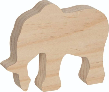 Rzeźby z drewna półfabrykaty 58475-Goki, zabawki kreatywne dla dzieci