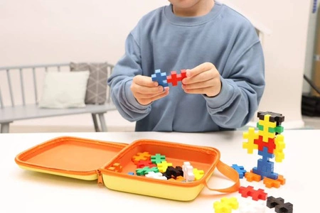 Plus-Plus, BIG Mix 15 szt. Podróżna walizka na suwak