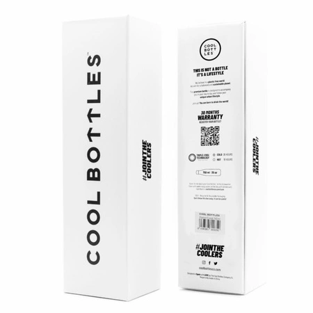Cool Bottles Butelka termiczna 750 ml Triple cool Pastel Grey