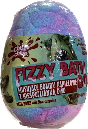 MUSUJĄCE JAJO DINOZAURA- Wata cukrowa 140 G Z NIESPODZIANKA Estetica