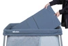 Łóżeczko turystyczne dwupoziomowe z funkcją kojca 3w1 Eazy sleep Mineral grey