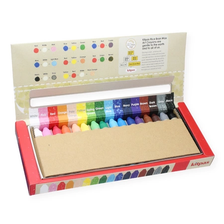 Kredki dla dzieci, 16 szt., zestaw artystyczny, Kitpas