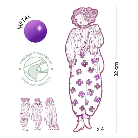 Kolorowanki elegantki - Rosemary DJ09551