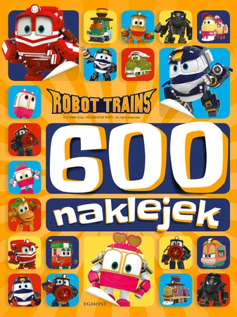 Robot Trains. 600 naklejek