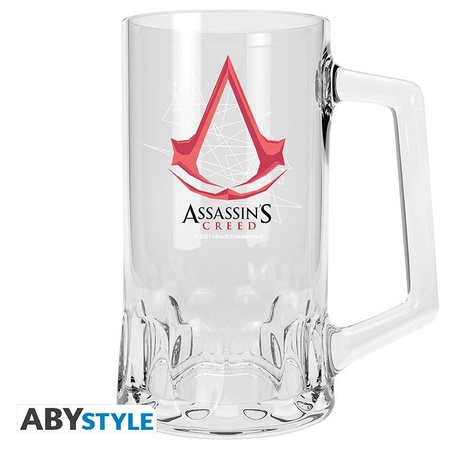 ASSASSINS CREED - glass tankard - Crest / kufel szklany Assassins Creed Herb - ABS