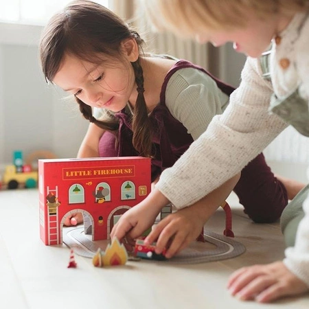 Petit Collage Zestaw z Drogą Straż Pożarna