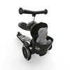 SCOOTANDRIDE Highwaykick 1 Lifestyle 2w1 Jeździk i hulajnoga z zamykanym schowkiem 1-5 lat Zebra