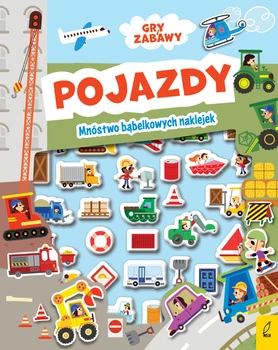 Pojazdy. Wypukłe naklejki
