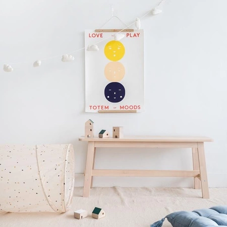 3 Sprouts Tunel do Zabawy Terrazzo Beige