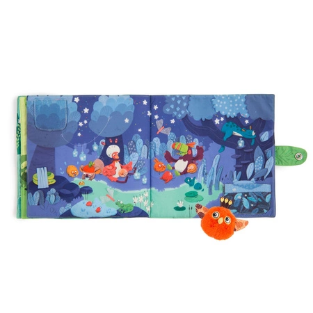 Duża materiałowa książeczka aktywn. DŻUNGLA 668085