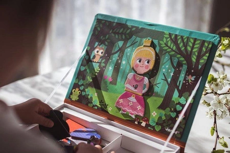Magnetyczna układanka Świat baśni Magnetibook 3-8 lat, Janod