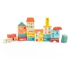 Zest. drewnianych klocków MIASTECZKO 34 szt 725101