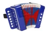Akordeon dla dzieci w niebieskim kolorze, Motylek, 3318- small foot, instrumenty dla dzieci
