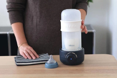 Beaba Podgrzewacz i sterylizator parowy do butelek i słoiczków Babymilk Second Night blue