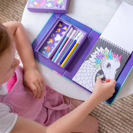 Tiger Tribe Zestaw Kolorowanek - Mistyczny Las