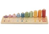 VIGA PolarB Drewniane Liczydło Sorter Nauka Liczb Montessori