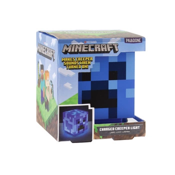 Lampka Minecraft naładowany Creeper