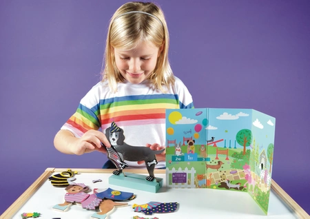 Zwierzaki kreatywny zestaw magnetyczny