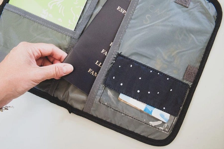 My Bag's Etui na dokumenty Confetti Black