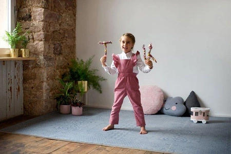 TODDLEKIND Mata do zabawy piankowa podłogowa Prettier Playmat Persian Smoke Grey