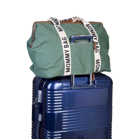 Childhome Torba Mommy Bag Signature Zielona