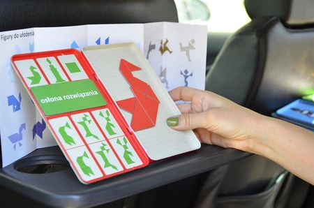 Gra magnetyczna The Purple Cow - Tangram