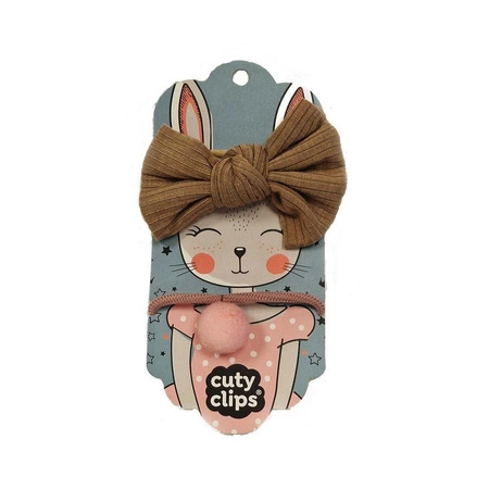 Gumki do włosów Cuty Clips Snails - Boss Bunny Beige