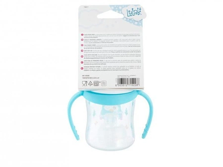 Kubek niekapek z ustnikiem sowa 4m+ 120ml LULABI