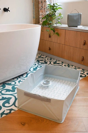 Beaba Składana wanienka Cameleo Pop Up Bath Green Blue