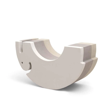 Zabawka wspierająca sensorykę i motorykę Słoń bObles L Sand grey