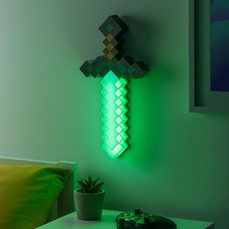 lampka Minecraft diamentowy miecz (długość: 40 cm)