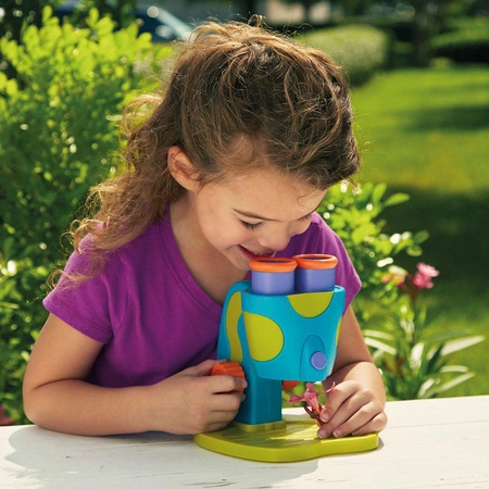 Mikroskop dla Dzieci z Podświetleniem LED, 8 x GeoSafari Jr.