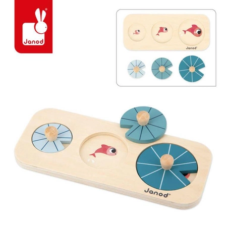 Zestaw zabawek edukacyjnych Box 12 m-cy, Janod