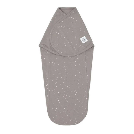Cozy Swaddle Bag GOTS Sprinkle taupe
