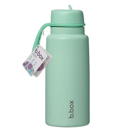Butelka termiczna ze składanym ustnikiem – termos ze stali nierdzewnej 1l Spearmint b.box