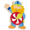 Drewniany wieszaczek dla dziecka Wiking