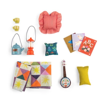 Koc piknikowy z akcesoriami LES MINOUCHKAS 681106