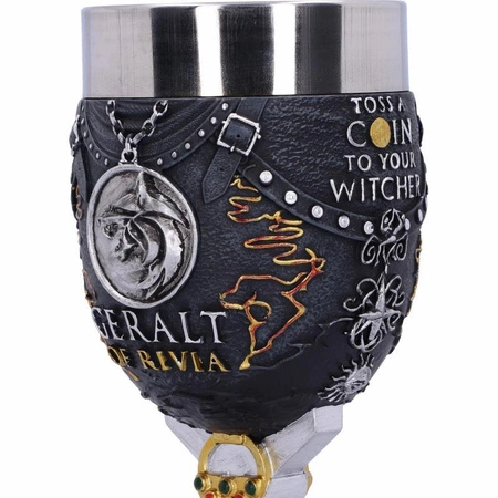 Puchar kolekcjonerski Wiedźmin - Geralt z Riwii (wyskość: 19,5 cm)