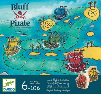 Gra "zabawa i blef" Bluff Pirate DJ08417