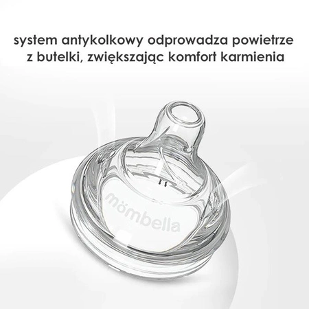Mombella Butelka dla Niemowlaka Antykolkowa Classic 300 ml PPSU